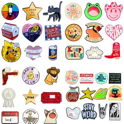 Enamel Lapel Pin Brooch Badge