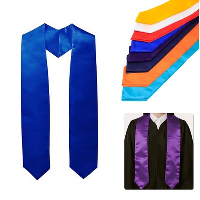 Double-Sided Custom-Color Graduation Sash